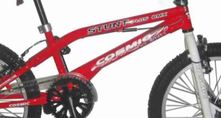 COSMIC STUNT PLUS 20 INCH BMX BICYCLE RED 20 T BMX Cycle Price in India Buy COSMIC STUNT PLUS 20 INCH BMX BICYCLE RED 20 T BMX Cycle online at Flipkart