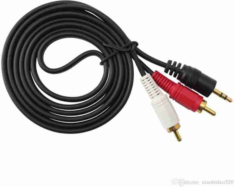 Buy A-TECH TV-out Cable AUX CABLE FULL BASS COPPER AT-1009(Black, For Home  Theater, 3 m) Online at desertcartSeychelles