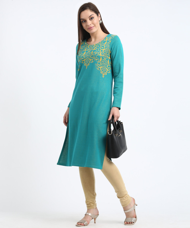 rangriti winter kurti