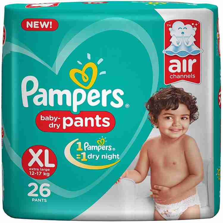 Flipkart pampers xl hotsell