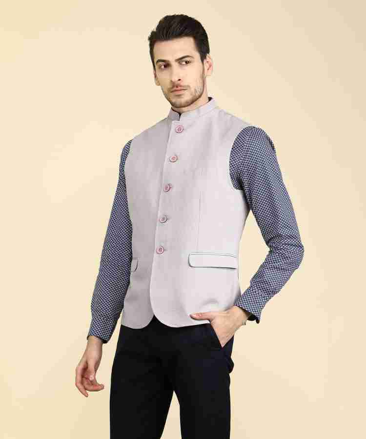 Van heusen 2025 nehru jacket