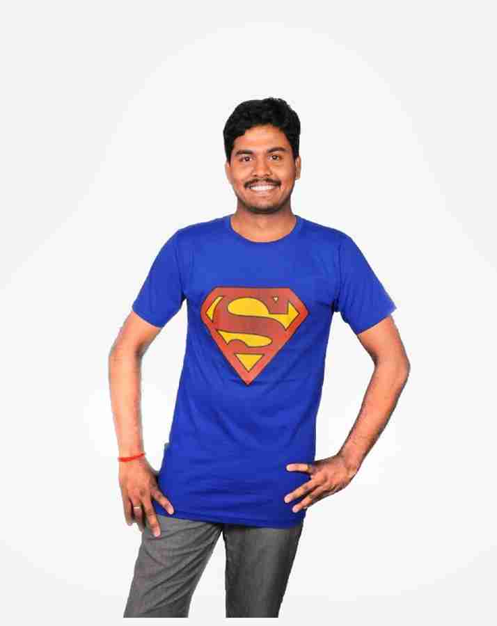 Pragya Superhero Men Round Neck Blue T Shirt Buy Pragya Superhero Men Round Neck Blue T Shirt Online at Best Prices in India Flipkart