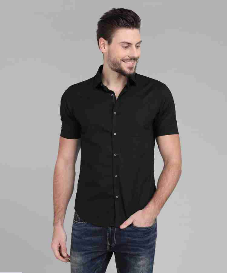 Peter england deals black shirt