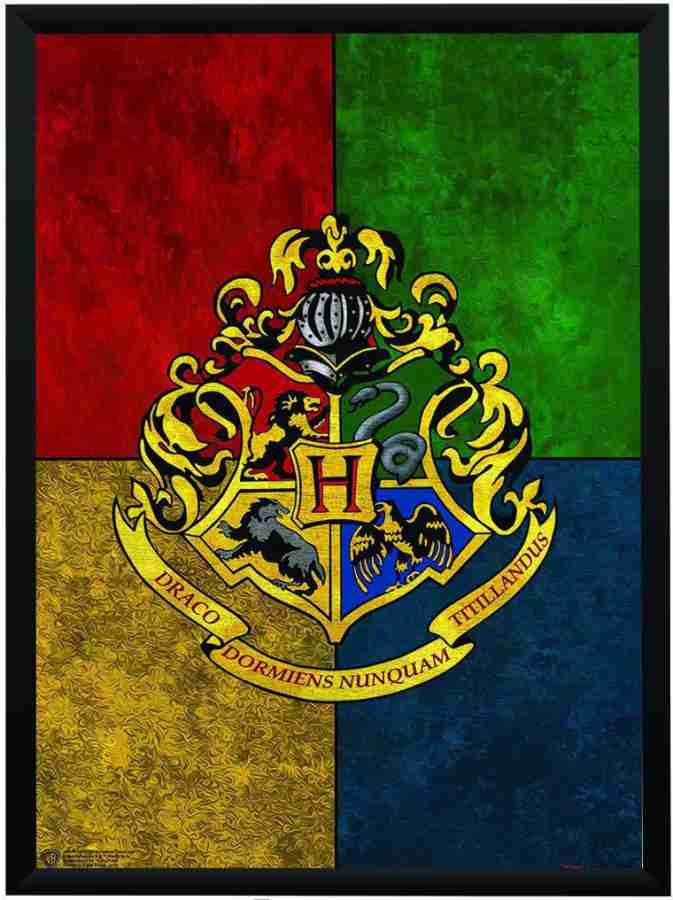 WB Official Licensed Harry Potter Hogwarts Crest Poster A3+ 13 x 19 Frame  Paper Print - Movies posters in India - Buy art, film, design, movie,  music, nature and educational paintings/wallpapers at