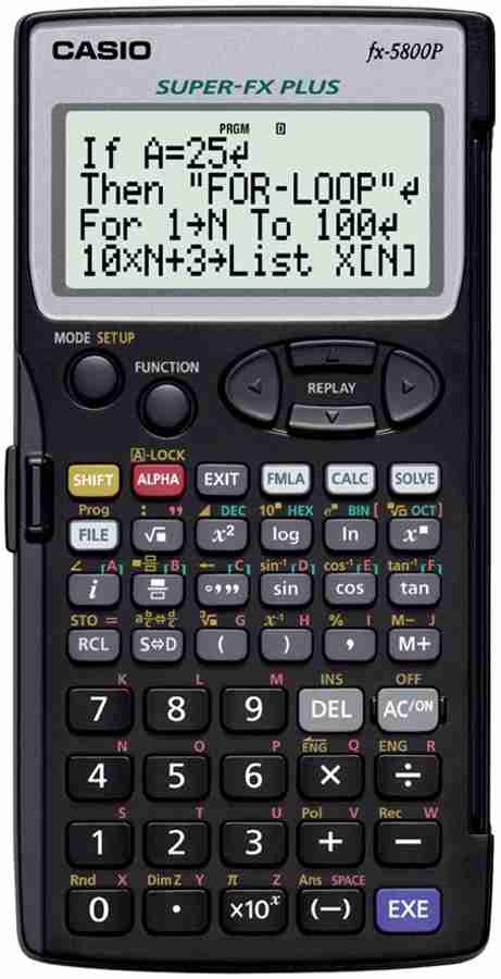 CASIO FX 5800P Scientific Calculator