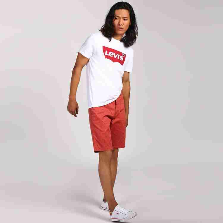 LEVI S Solid Men Red Regular Shorts Buy LEVI S Solid Men Red Regular Shorts Online at Best Prices in India Flipkart