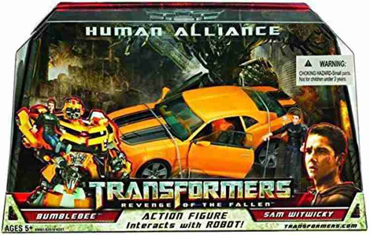 TRANSFORMERS Human Alliance Bumblebee with Sam Human Alliance