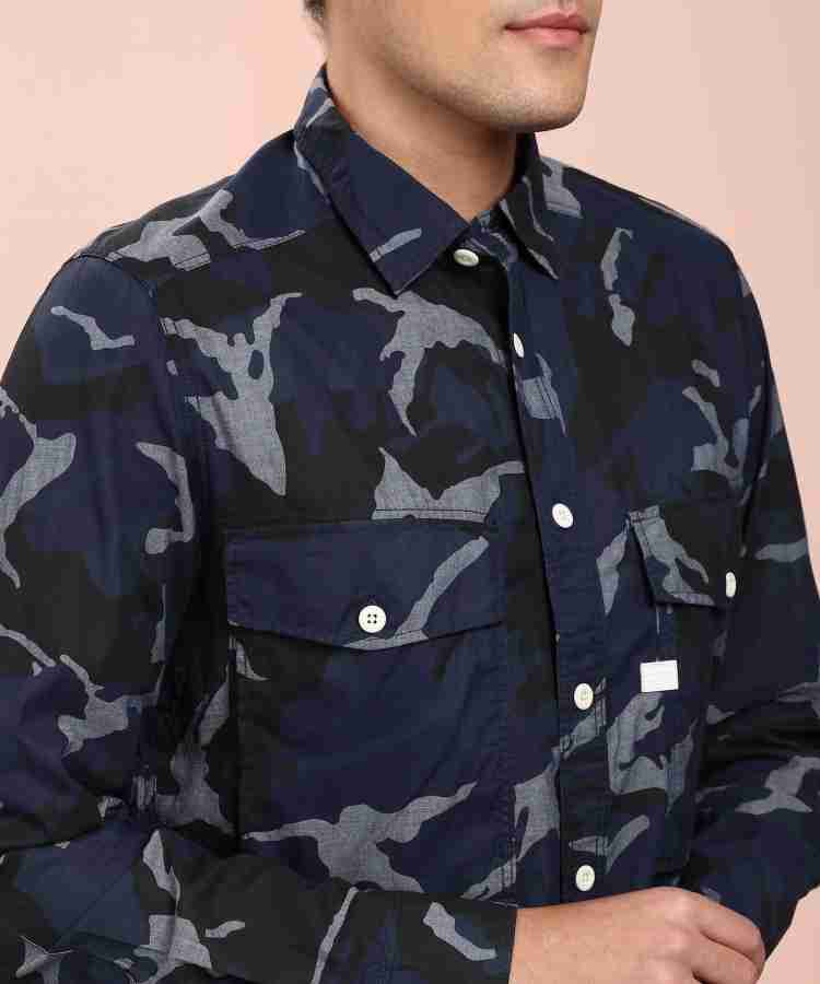 G star camo sale shirt