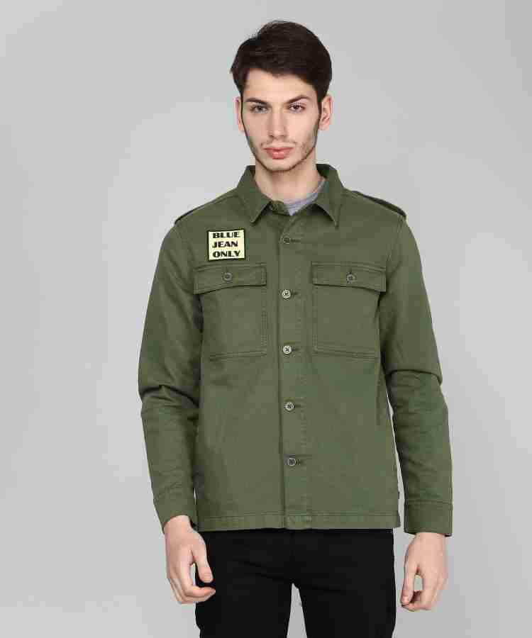 LEVI S Full Sleeve Solid Men Jacket Buy Green LEVI S Full Sleeve Solid Men Jacket Online at Best Prices in India Flipkart