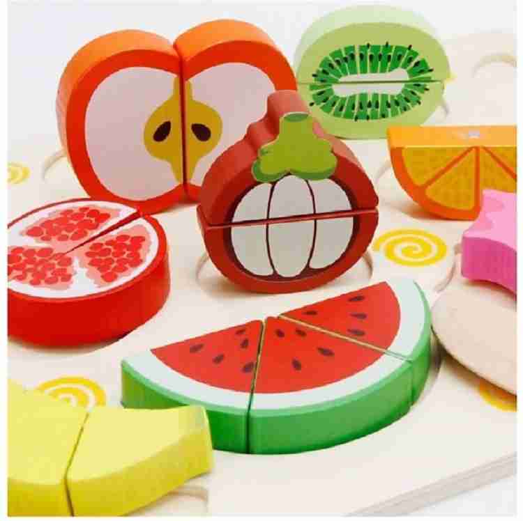 Magnetic fruit shop cutting