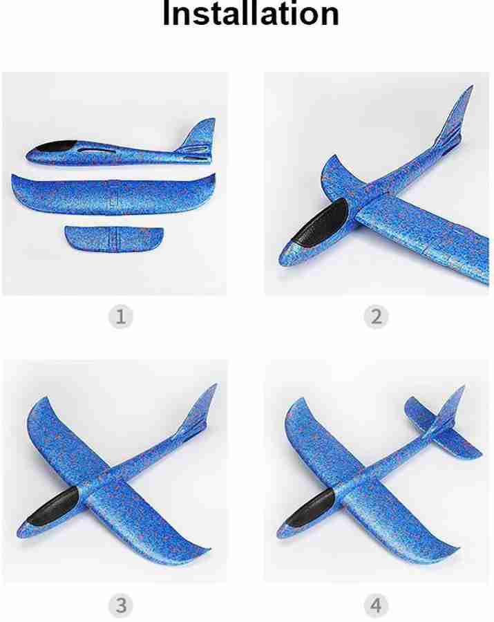 Throwing cheap foam plane