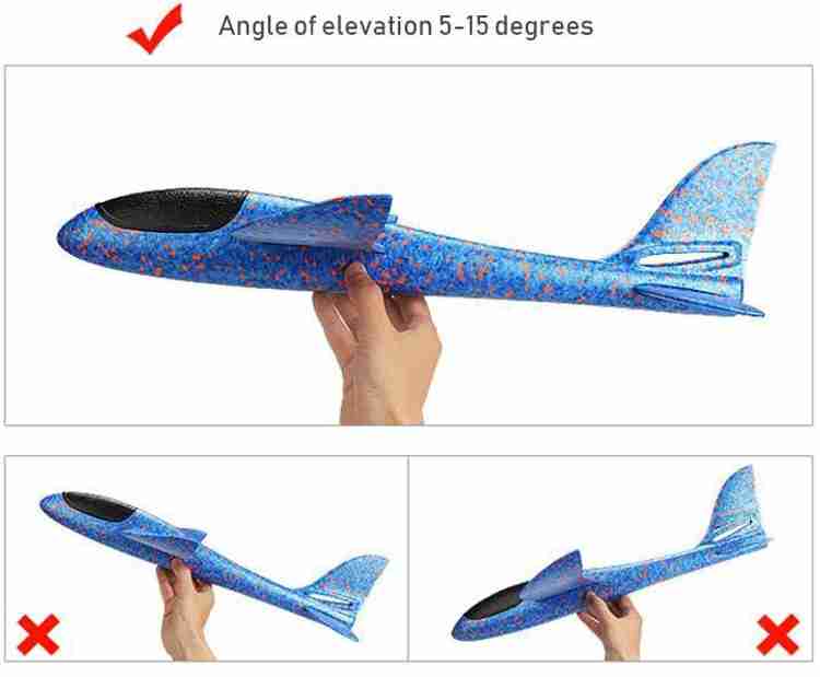 Throwing foam plane discount