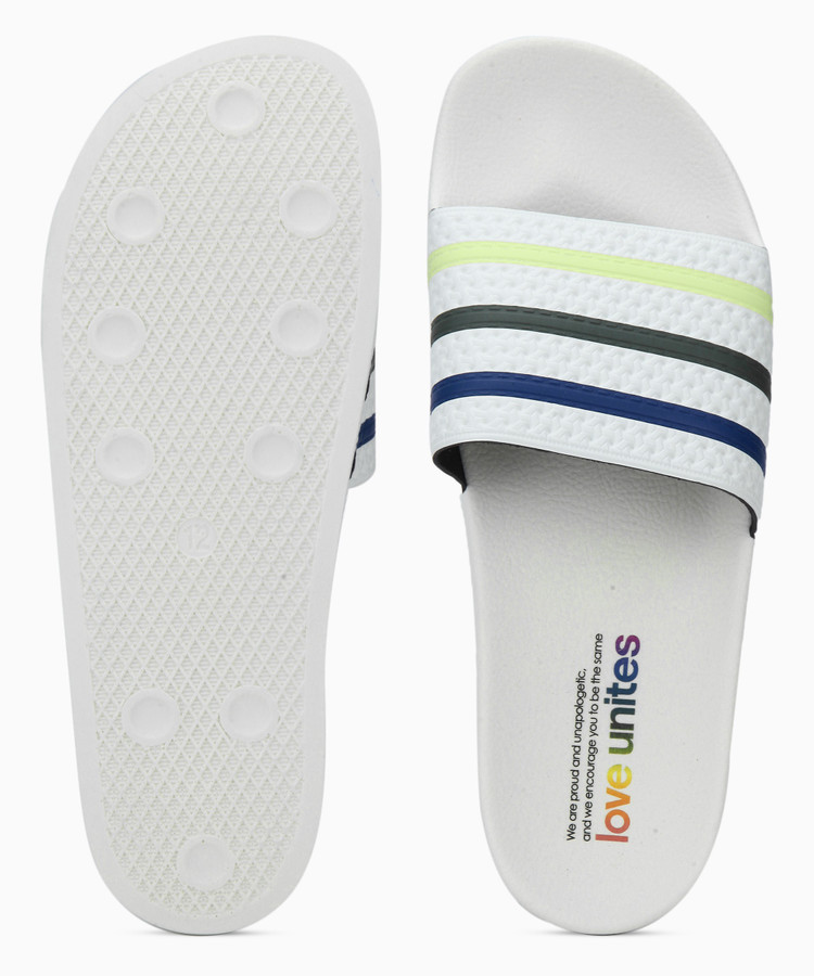Adidas Men S Adilette Lite Pride Slide Sandals From New Releases