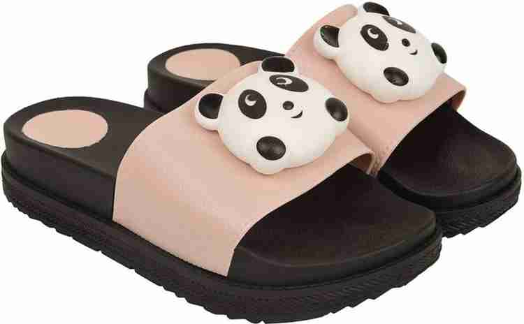 Panda slippers for women clearance