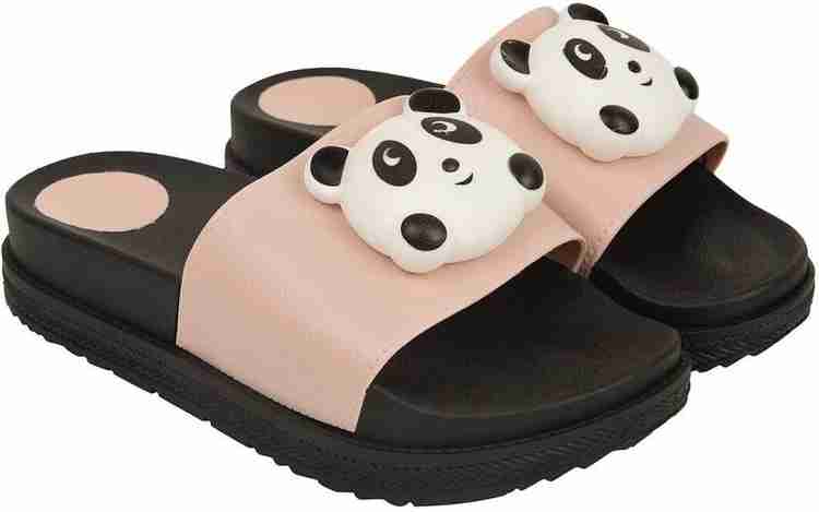 PIKPHOTO Women Black Panda Slippers Slides Buy PIKPHOTO Women