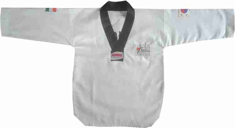HANAH SPORTS TAEKWONDO UNIFORM SIZE 32 34 Martial Art Uniform Price in India Buy HANAH SPORTS TAEKWONDO UNIFORM SIZE 32 34 Martial Art Uniform online at Flipkart