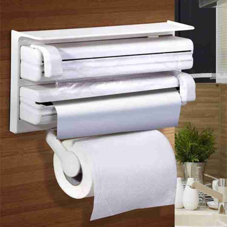 Holiday 3 in 1 Kitchen Triple Paper Dispenser Holder Paper Foil