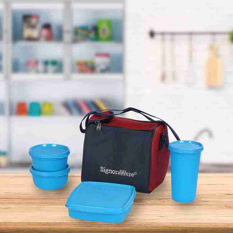 Flipkart Signoraware Best Lunch Box with Bag 4 Containers Lunch Box lunch box