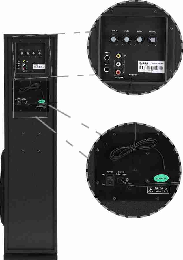 Philips tower speaker shop spa9120b