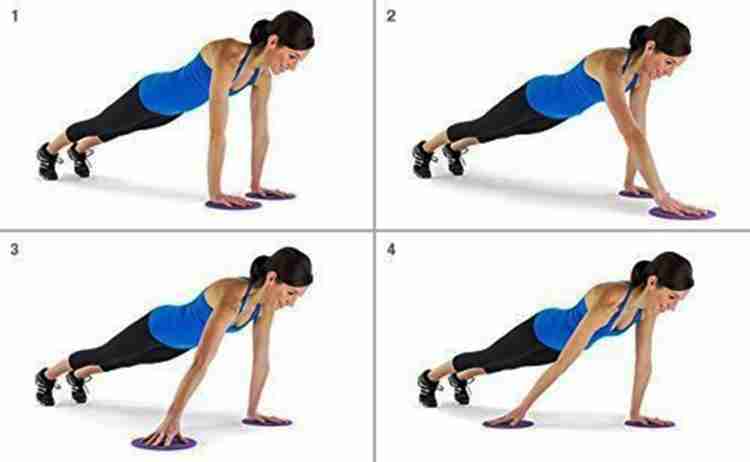 Workouts with gliding discs best sale