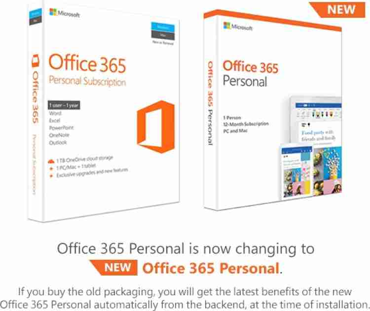 Jusqu'à 42% Pack Microsoft Office 365 d'1 an