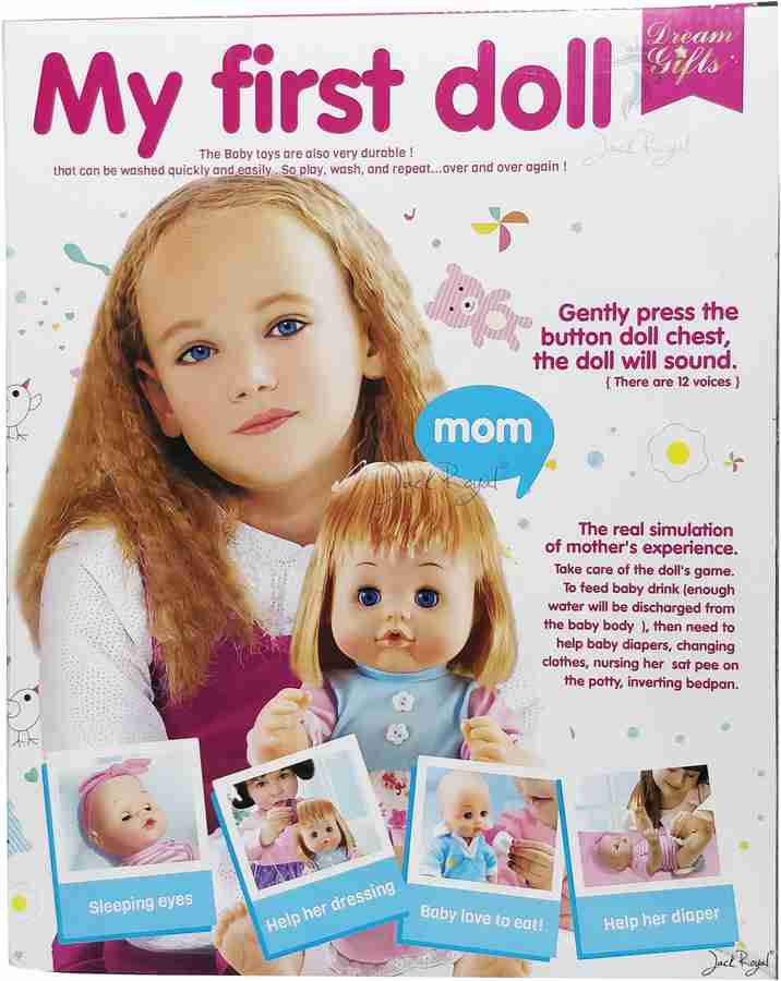 STYLO My First Doll Pink Doll With its Hair styling set My