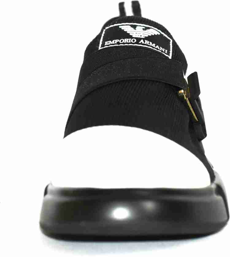 Armani slip on sneakers hotsell