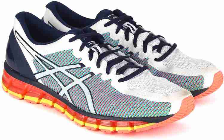 Asics GEL QUANTUM 360 RUNNING For Men Buy WH DRK NVY YLW Color Asics GEL QUANTUM 360 RUNNING For Men Online at Best Price Shop Online for Footwears in India Flipkart