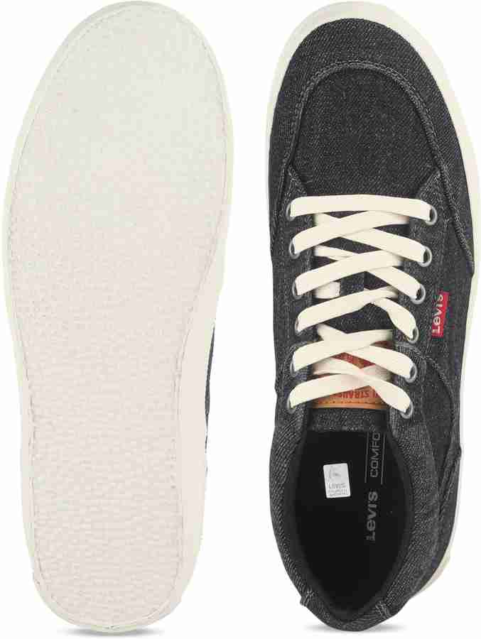 Levi's men's bass mid sneakers discount