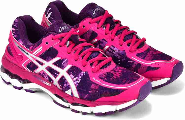 Asics GEL KAYANO 22 Running Shoes For Women Buy PURPLE SILVER