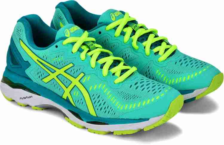 Asics GEL KAYANO 23 Running Shoes For Women Buy COCKATOO SAFETY YELLOW LAPIS Color Asics GEL KAYANO 23 Running Shoes For Women Online at Best Price Shop Online for Footwears in India Flipkart