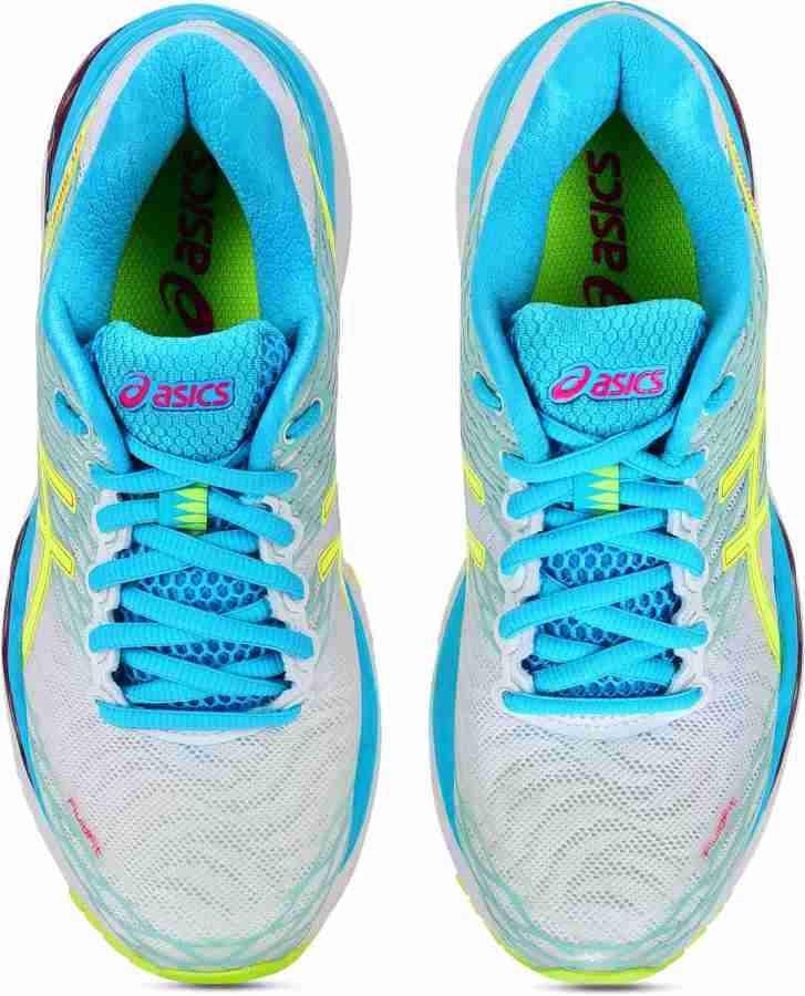 Asics gel nimbus 18 white on sale