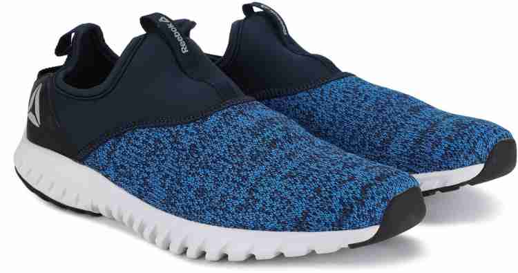 REEBOK TEMPO SLIP ON Running Shoes For Men Buy NAVY AWESOME BLUE BLACK Color REEBOK TEMPO SLIP ON Running Shoes For Men Online at Best Price Shop Online for Footwears in India