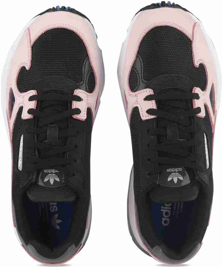 ADIDAS ORIGINALS Falcon Running Shoes For Women Buy CBLACK CBLACK LTPINK Color ADIDAS ORIGINALS Falcon Running Shoes For Women Online at Best Price Shop Online for Footwears in India Flipkart