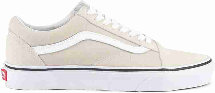 Birch true white vans clearance old skool