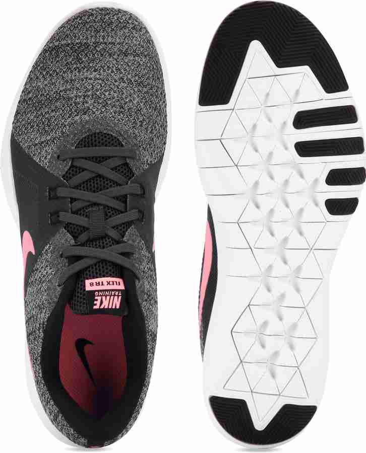 NIKE W Flex Trainer 8 Training Gym Shoes For Women Buy ANTHRACITE SUNSET PULSE BLACK COOL GREY Color NIKE W Flex Trainer 8 Training Gym Shoes For Women Online at Best Price