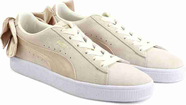 Puma bow beige store