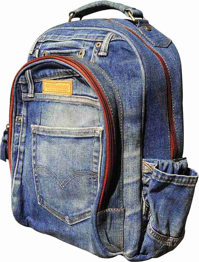 Flipkart Denim Decor Jeans Backpack Backpack