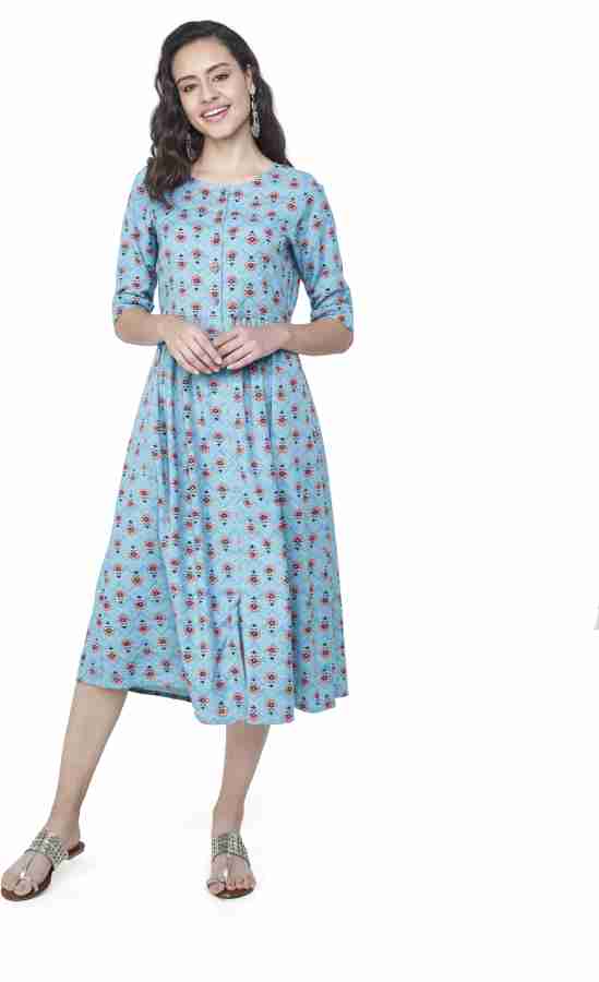 GLOBAL DESI Women Shift Blue Dress Buy GLOBAL DESI Women Shift Blue Dress Online at Best Prices in India Flipkart