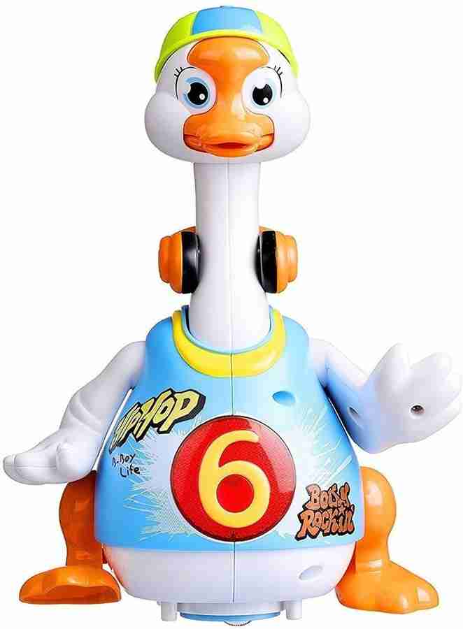 Smartcraft Dancing Hip Hop Goose Musical Fun Toy for Kids Walking Talking Singing and Dancing Musical Hip Hop Goose Dancing Hip Hop Goose Musical Fun Toy for Kids Walking Talking Singing