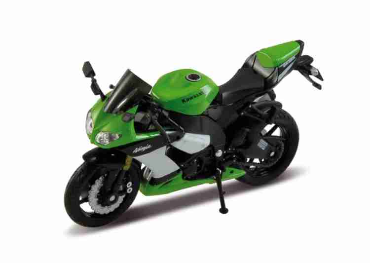 Welly Motor Cycle-1:18-2009 KAWASAKI NINJA ZX-10R 12167PW - Motor Cycle-1: 18-2009 KAWASAKI NINJA ZX-10R 12167PW . shop for Welly products in India. |  Flipkart.com