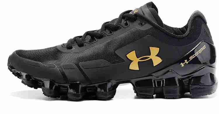 Under armour scorpio black top gold