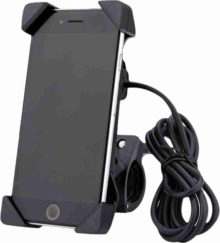 Scooty mobile holder with charger discount