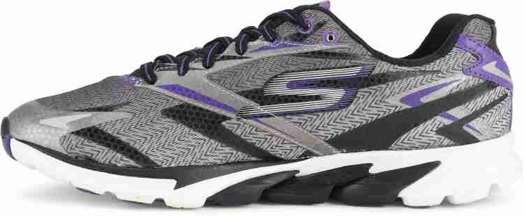 Skechers GO RUN 4 Running Shoes For Women Buy BLACK PURPLE Color