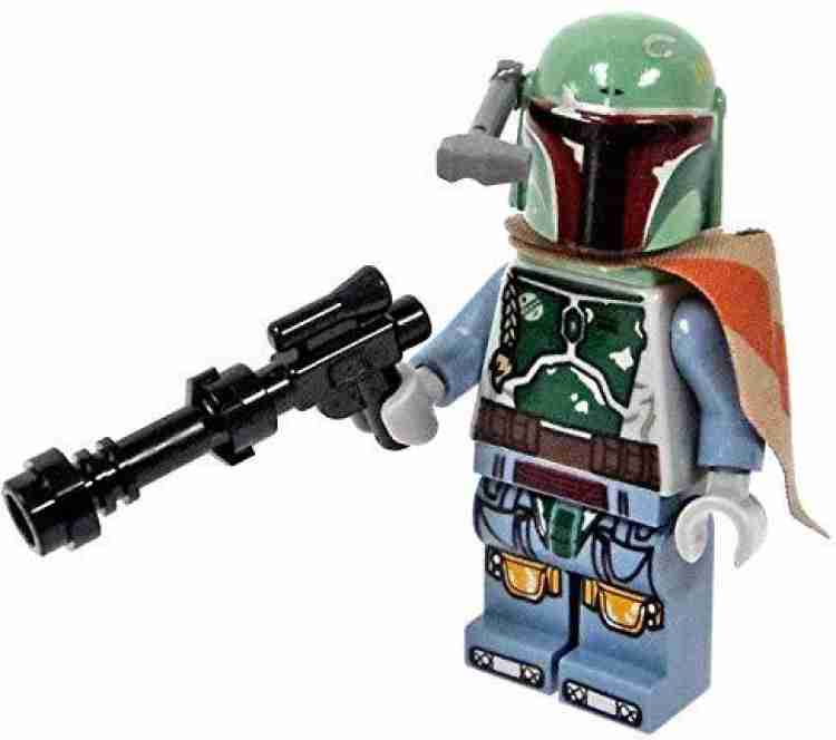 LEGO Star Wars Minifigure Boba Fett Bounty Hunter With Blaster