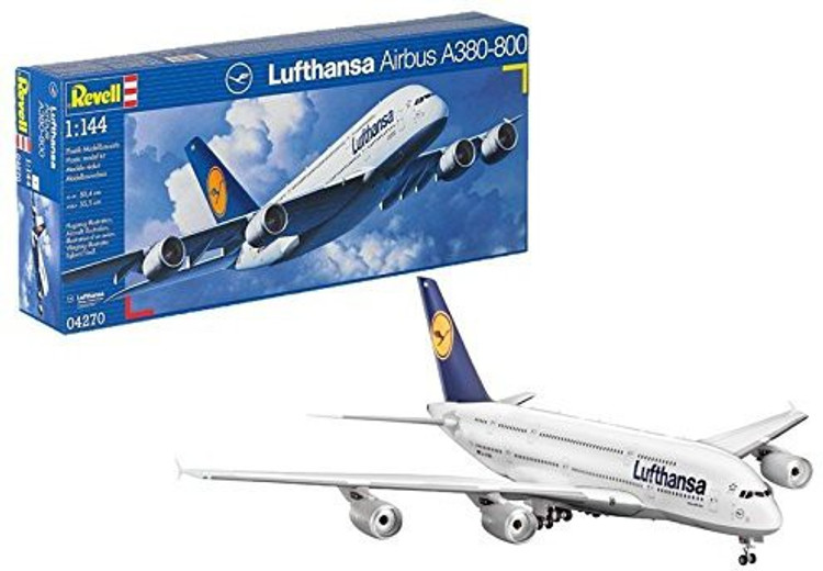 ✈️ REVELL Lufthansa AIRBUS A 380-800 🇩🇪 Airplane Model