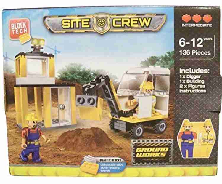 Block tech store construction crew instructions