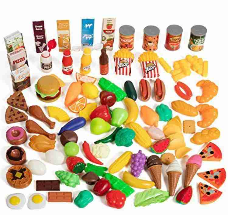 120 piece play cheap food set