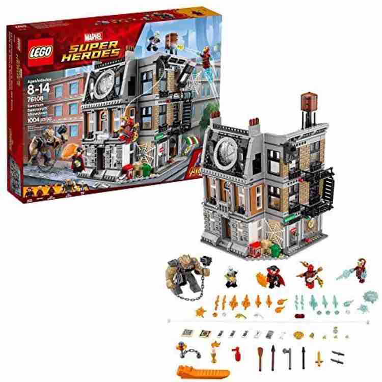 LEGO Marvel Super Heroes Avengers Infinity War Sanctum Sanctorum Showdown 76108 Building Kit 1004 Piece Marvel Super Heroes Avengers Infinity War Sanctum Sanctorum Showdown 76108 Building Kit 1004 Pie...