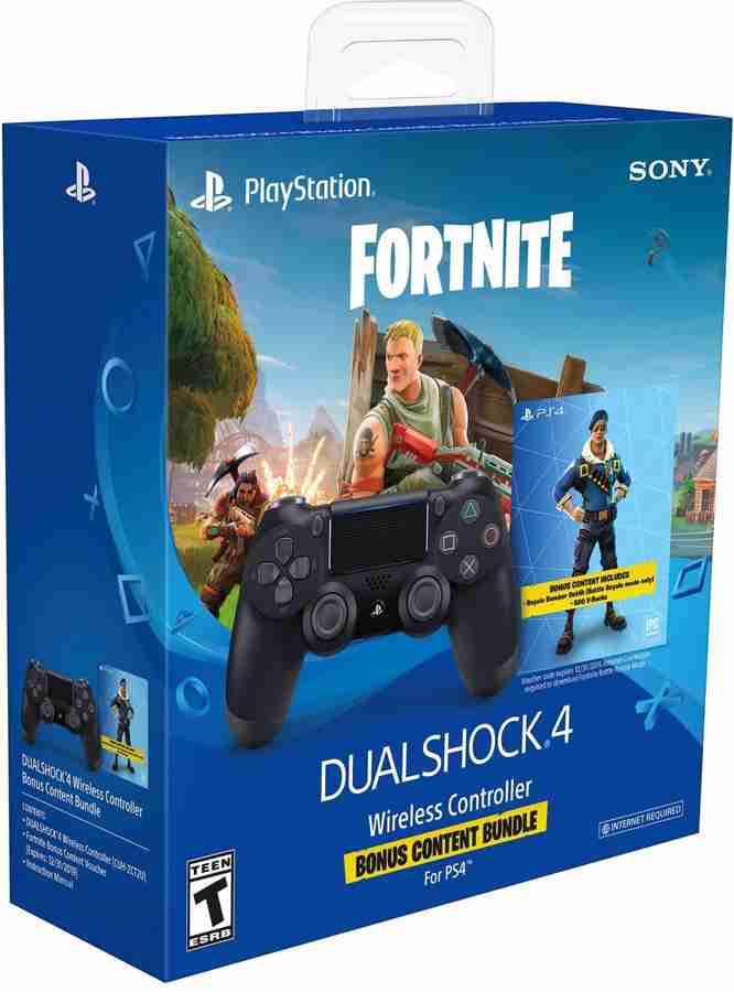 SONY DualShock 4 Wireless Controller V2 with Fortnite Bonus